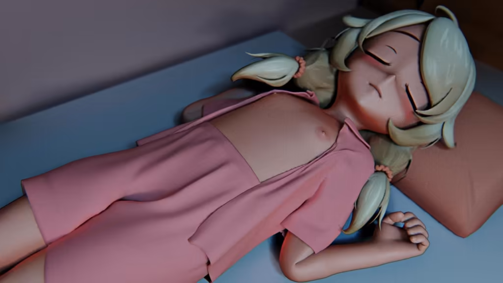 KZEちゃんに顔ズリ さんじく