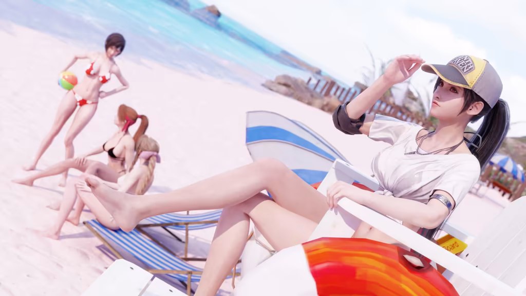 FF7 Tifa Lifeguard FULL Animation