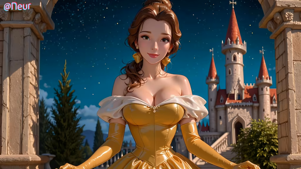 Belle (Beauty and the Beast) Knows Exactly What You've Been Reading About Her ~ Neural Desires