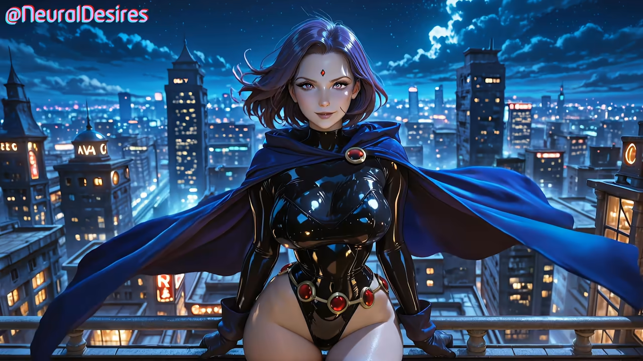 Raven Unleashed Between the Shadows ~ 3 Mins Neural Desires