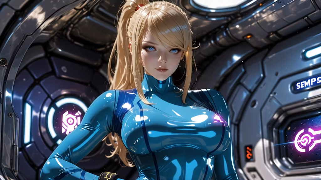 Samus’s Zero Suit, Zero Mercy ~ 12 Mins Neural Desires