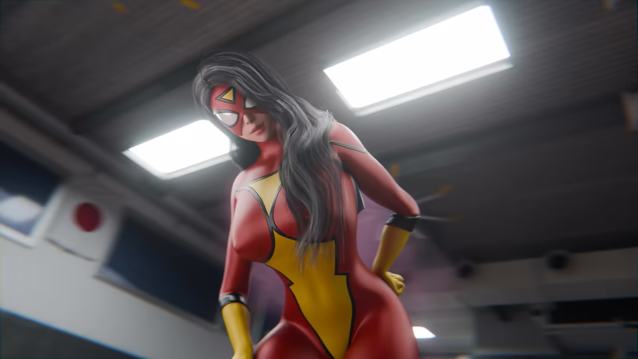Spiderwoman Scene