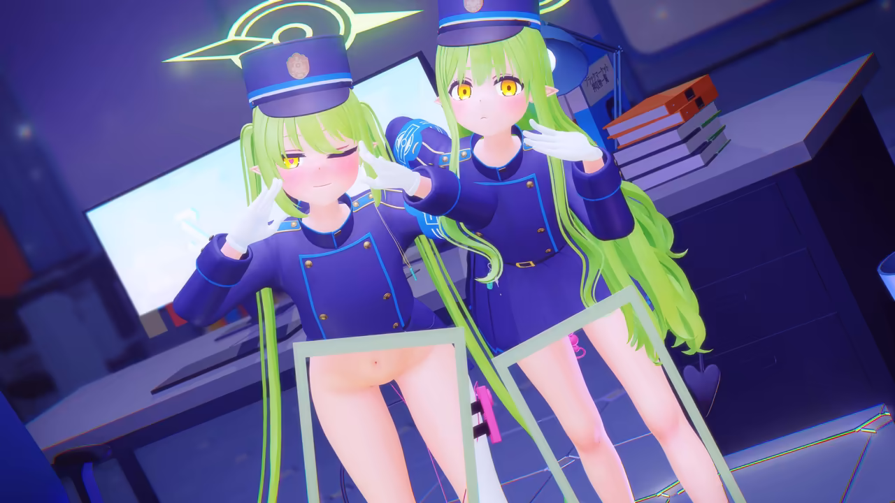 【MMD】だ・し・て ノゾミ＆ヒカリ