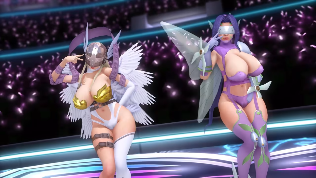 [デジモン]エンジェウーモン&フェアリモン – Kiss me 愛してる MMDtype87