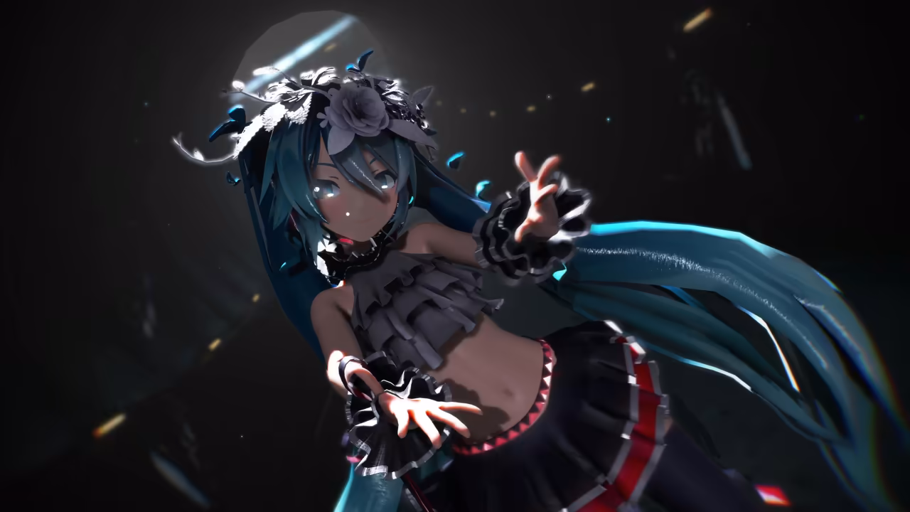 #13 Miku + Body Painting KAWAIIMMD