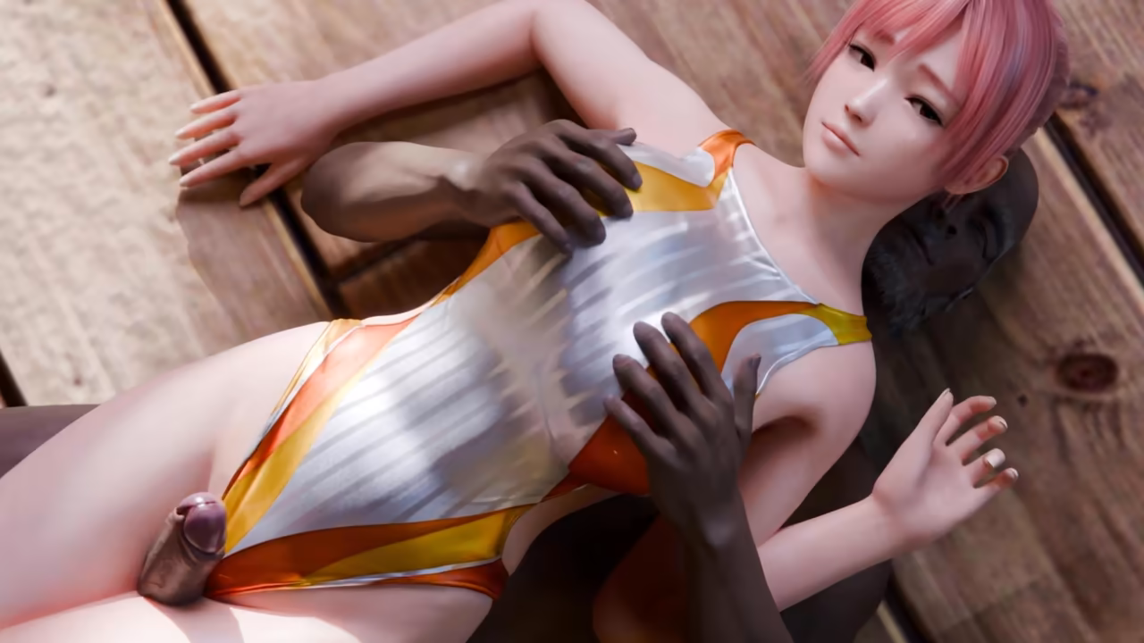 Honoka Wrestling! DoA Animation S170 Gagsly