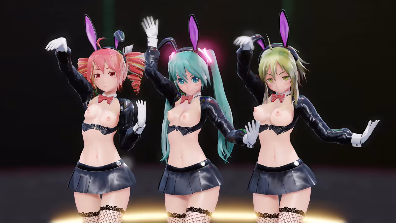 ミクテトグミ逆バニーV2 ますたー