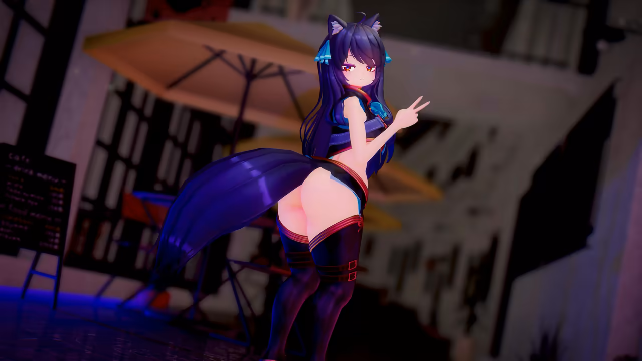 ［MMD］1-800 – SvartLilja K1 “n” oK0茸