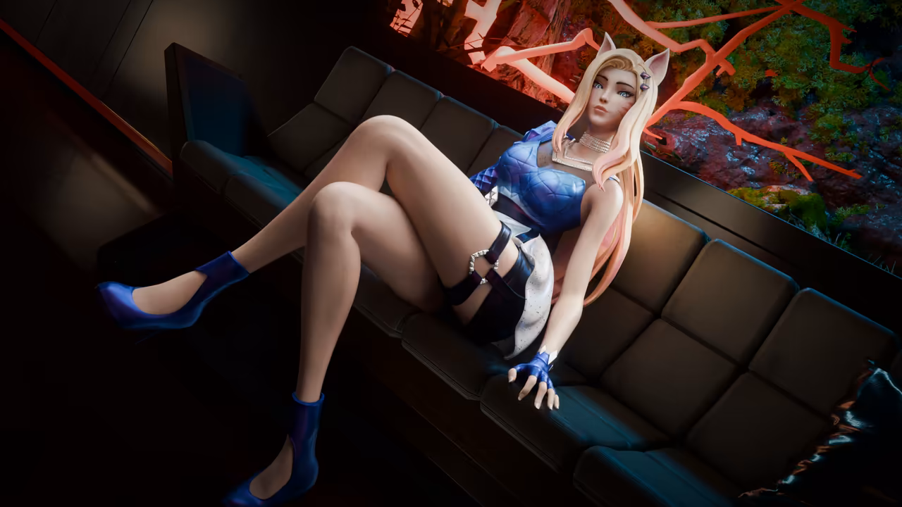 Ahri Full Animation Release + VR! Horny Herring Studios