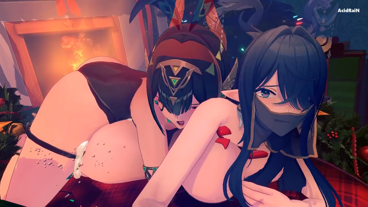 Lauma x Futa Nefer 2 video 0900 (GI) 菈乌玛 x 奈芙尔 AcidRaiN