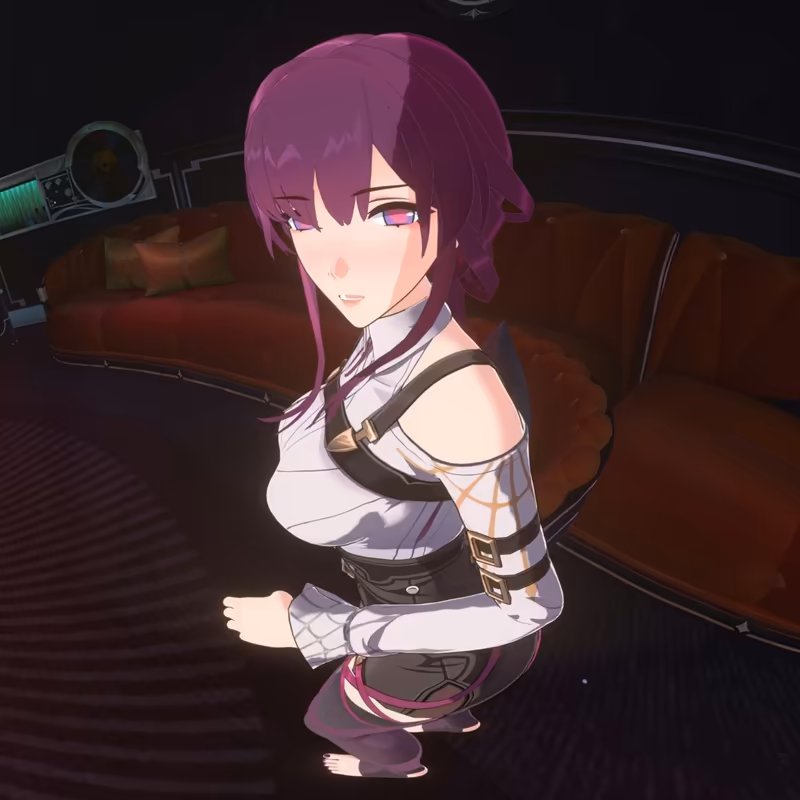 [VR] Kafka – Caressing Moonlight Part 2 Animation AidenHet