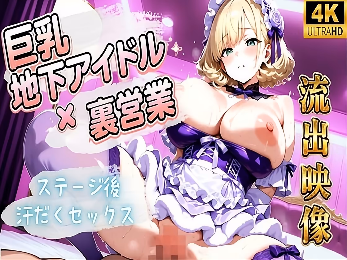 巨乳地下アイドル裏営業～ステージ後汗だくセックス流出映像～